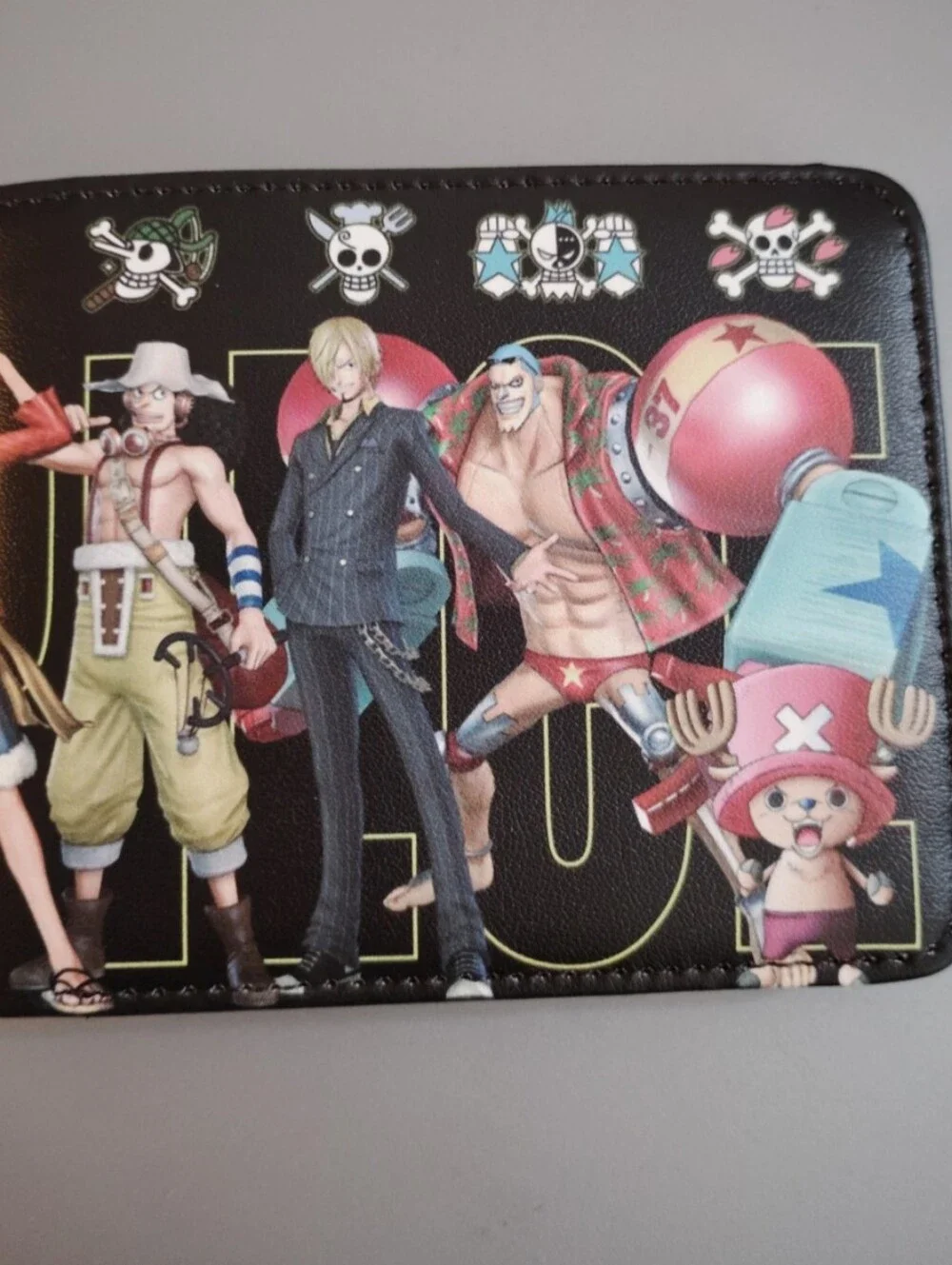 New one piece anime manga leather wallet